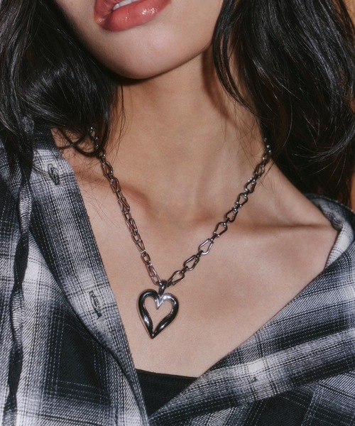 ハートモチーフネックレス（ネックレス）｜DTYYPE（ドタイプ）の