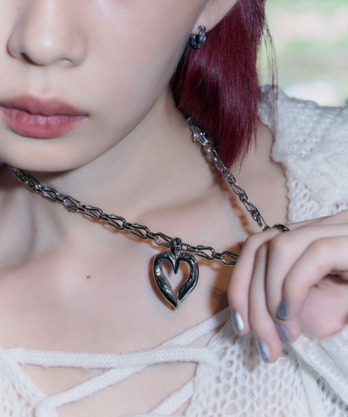 ハートモチーフネックレス（ネックレス）｜DTYYPE（ドタイプ）の