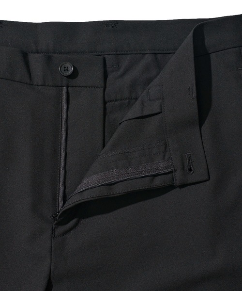 TETE HOMME(テットオム)の「スリムストレートトラウザー(スラックス・メンズ・ブラック/グレー×ホワイト・マルチサイズ)」の7枚目の写真