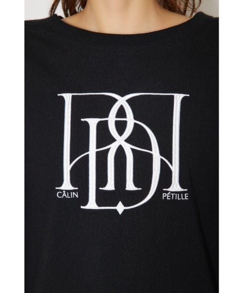 rienda（リエンダ）の「【WEB限定】RDロゴロングTシャツ 秋服　ロンT（Tシャツ/カットソー・レディース・ブラック/ピンク系その他/ホワイト・FREE）」の21枚目の写真