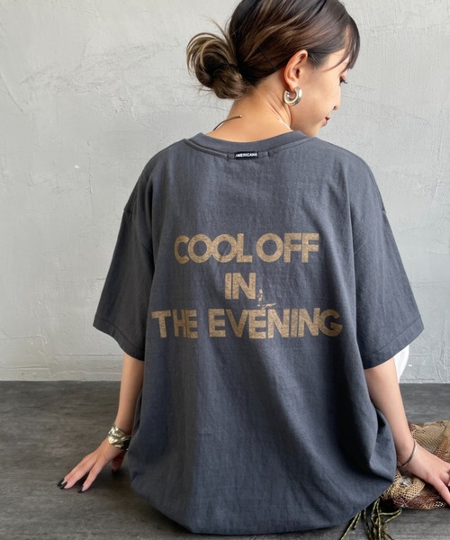 【AMERICANA/アメリカーナ】 Off the grid T-shirt AMERICANA/アメリカーナ】 Off the grid T-shirt（Tシャツ