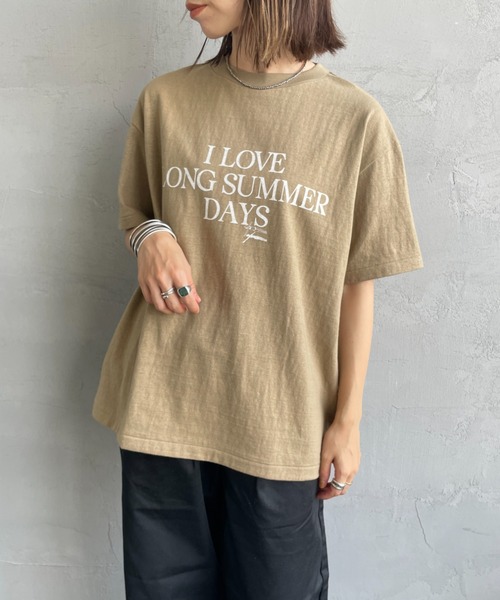 Americana/アメリカーナ] バックプリントロゴTシャツ（Tシャツ