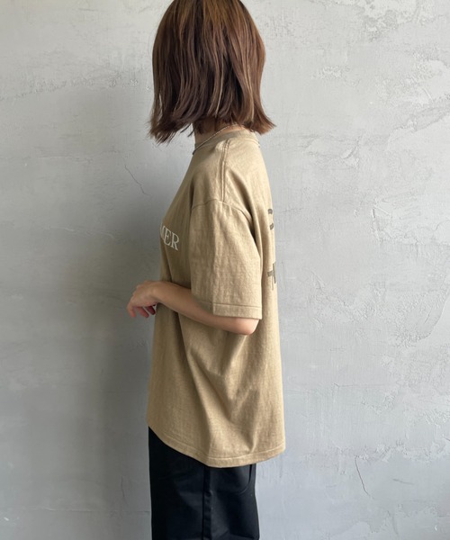 Americana/アメリカーナ] バックプリントロゴTシャツ（Tシャツ