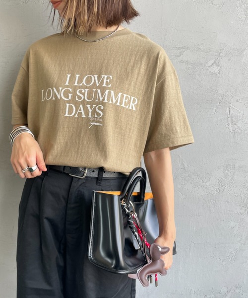 Americana アメリカーナ バックロゴコクーンTシャツ Americana/アメリカーナ] バックプリントロゴTシャツ（Tシャツ