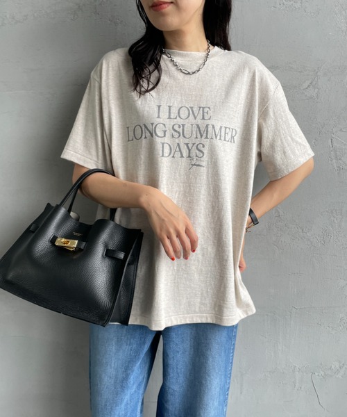 Americana/アメリカーナ] バックプリントロゴTシャツ（Tシャツ