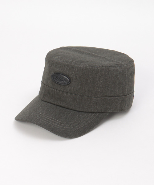 Dickies（ディッキーズ）の「Dickies ディッキーズ ワッペンウォッシュワークキャップ（キャップ・メンズ・オリーブ/ブラック・FREE）」の2枚目の写真
