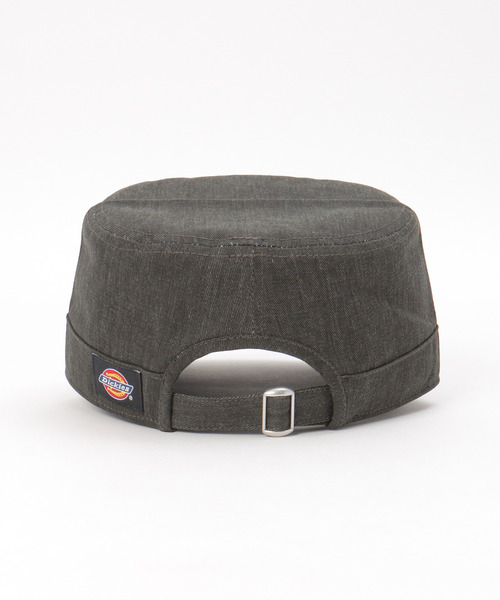 Dickies（ディッキーズ）の「Dickies ディッキーズ ワッペンウォッシュワークキャップ（キャップ・メンズ・オリーブ/ブラック・FREE）」の6枚目の写真