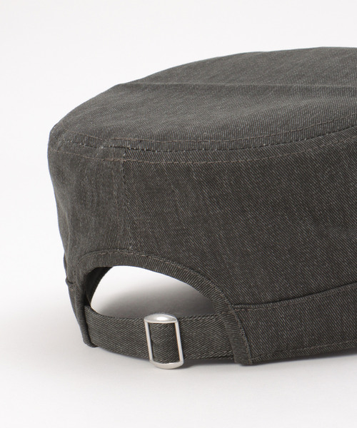 Dickies（ディッキーズ）の「Dickies ディッキーズ ワッペンウォッシュワークキャップ（キャップ・メンズ・オリーブ/ブラック・FREE）」の7枚目の写真