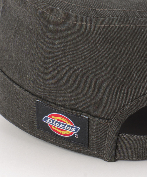 Dickies（ディッキーズ）の「Dickies ディッキーズ ワッペンウォッシュワークキャップ（キャップ・メンズ・オリーブ/ブラック・FREE）」の12枚目の写真