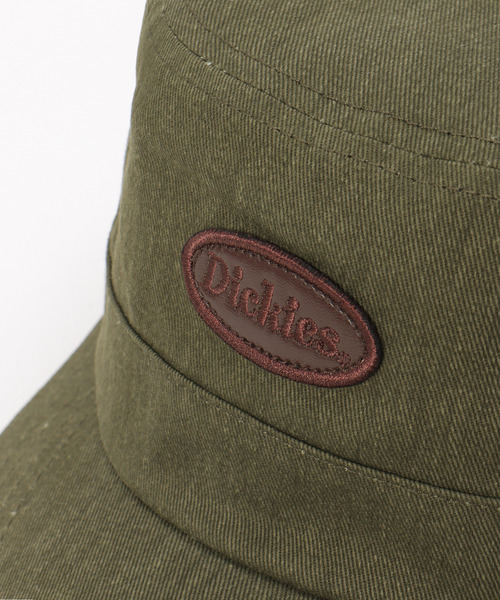 Dickies（ディッキーズ）の「Dickies ディッキーズ ワッペンウォッシュワークキャップ（キャップ・メンズ・オリーブ/ブラック・FREE）」の14枚目の写真