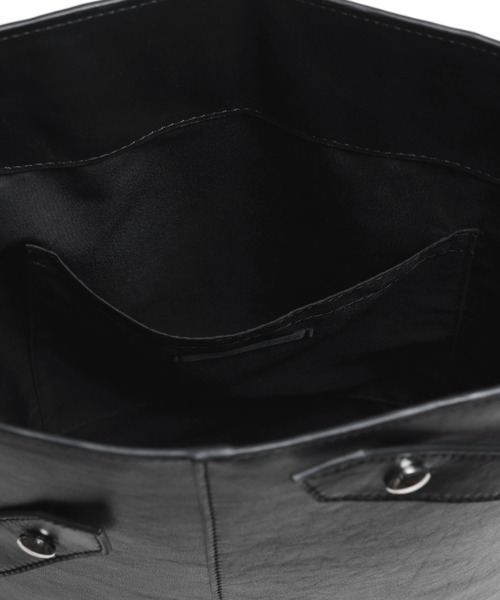YArKA（ヤーカ）の「【YArKA/ヤーカ】 real leather swing handle bag [gil1] / スウィングハンドルバッグ（トートバッグ・レディース・ブラック・FREE）」の11枚目の写真