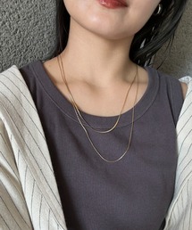 CIAOPANIC TYPY | lilステンレス2連ネックレス(ネックレス)