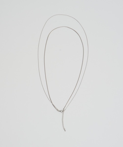 CIAOPANIC TYPY（チャオパニックティピー）の「lilステンレス2連ネックレス（ネックレス・レディース・ゴールド/シルバー・ONE SIZE）」の5枚目の写真