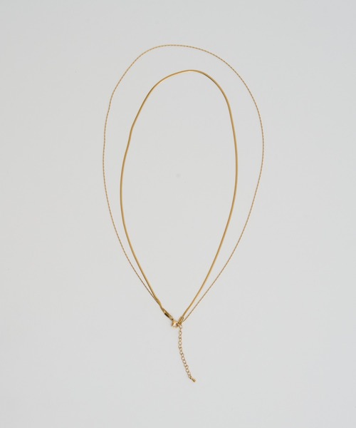 CIAOPANIC TYPY（チャオパニックティピー）の「lilステンレス2連ネックレス（ネックレス・レディース・ゴールド/シルバー・ONE SIZE）」の6枚目の写真