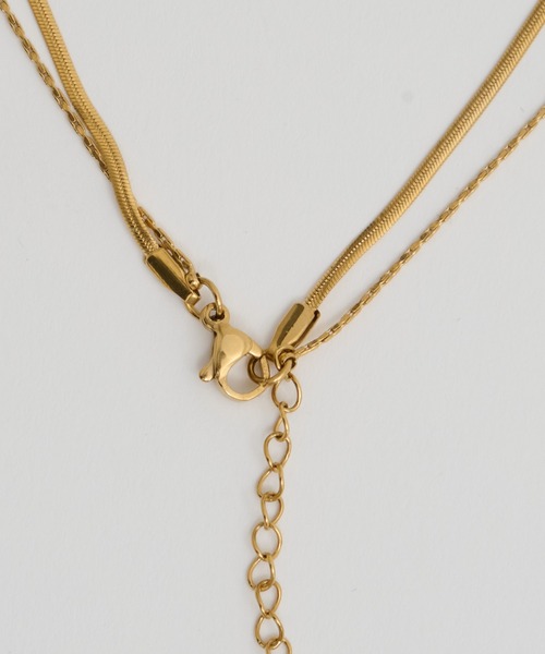 CIAOPANIC TYPY（チャオパニックティピー）の「lilステンレス2連ネックレス（ネックレス・レディース・ゴールド/シルバー・ONE SIZE）」の7枚目の写真