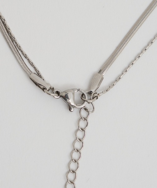 CIAOPANIC TYPY（チャオパニックティピー）の「lilステンレス2連ネックレス（ネックレス・レディース・ゴールド/シルバー・ONE SIZE）」の8枚目の写真