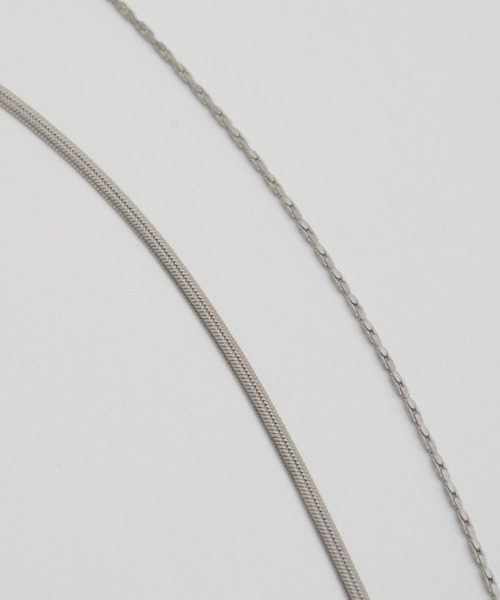 CIAOPANIC TYPY（チャオパニックティピー）の「lilステンレス2連ネックレス（ネックレス・レディース・ゴールド/シルバー・ONE SIZE）」の9枚目の写真