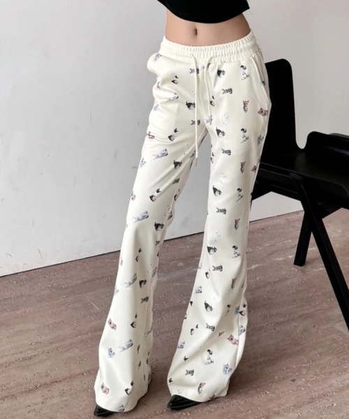 BEEDEN 渋谷109 POPUP ノベルティ スウェットパンツ 新品未開封 バックハートポイントスウェットパンツ[fu187] | レディース