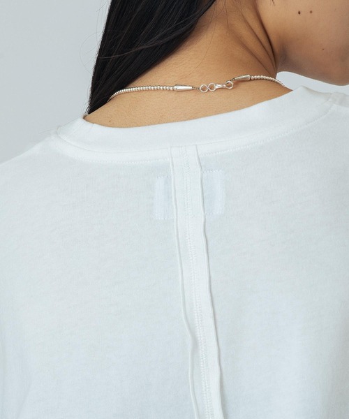 OKIRAKU（オキラク）の「(OKIRAKU×ROSEBUD)GRAPHIC BIG TEE（Tシャツ/カットソー・レディース・ホワイト/ブラック・ONE SIZE）」の7枚目の写真