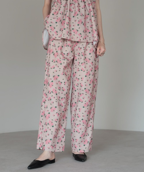 セール】【2025 AW】ミモザ柄プリントパンツ（その他パンツ