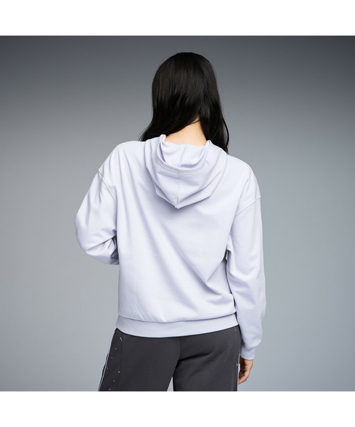 PUMA(プーマ)の「PUMA プーマ ウィメンズ ESS MX リラックスド フーディ(パーカー・レディース・ライトグレー/オフホワイト/ライラック・LARGE/MEDIUM/SMALL/X-LARGE)」の11枚目の写真