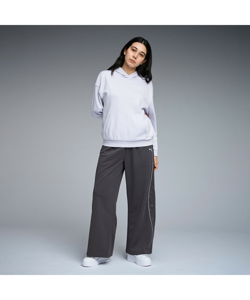 PUMA(プーマ)の「PUMA プーマ ウィメンズ ESS MX リラックスド フーディ(パーカー・レディース・ライトグレー/オフホワイト/ライラック・LARGE/MEDIUM/SMALL/X-LARGE)」の12枚目の写真