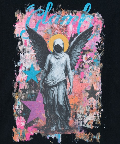 glamb(グラム)の「Angel T-Shirt / エンジェルTシャツ(Tシャツ/カットソー・メンズ・ホワイト/ブラック・S/M/L)」の8枚目の写真