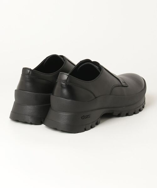 PADRONE（パドローネ）の「【PADRONE/パドローネ】FRONT GORE SHOES with Vibram（ドレスシューズ・メンズ・ブラック・41/42/40）」の2枚目の写真