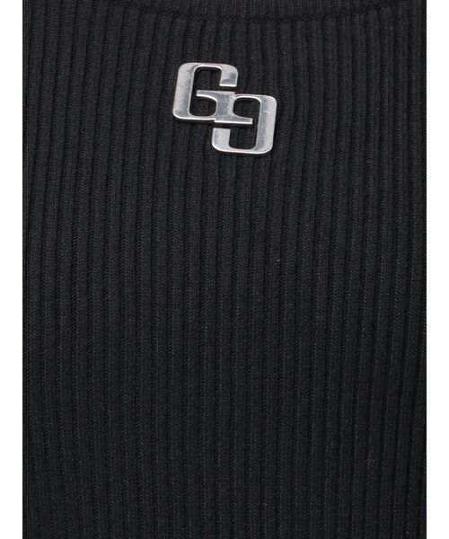 GYDA（ジェイダ）の「GGプレート long sleeve LONGニットワンピース（ワンピース・レディース・ブラック/シルバー・FREE）」の21枚目の写真