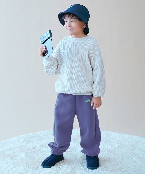 セール】【セットアップ可能】スフレスウェット 裏起毛パンツ（その他