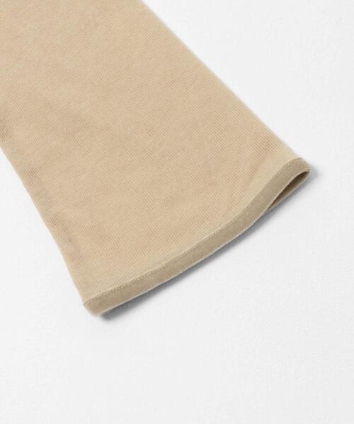 LAATO(ラート)の「piping velor sheer tee(Tシャツ/カットソー・レディース・グレー/ブラウン/ライトグレー・FREE)」の14枚目の写真