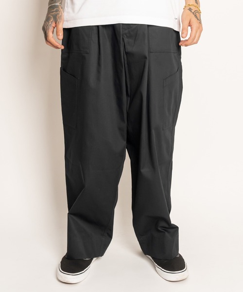 Subciety(サブサエティ)の「US.AIR FORCE tuck baker pants(カーゴパンツ・メンズ・ブラック/グリーン/ベージュ/ネイビー・マルチサイズ)」の1枚目の写真