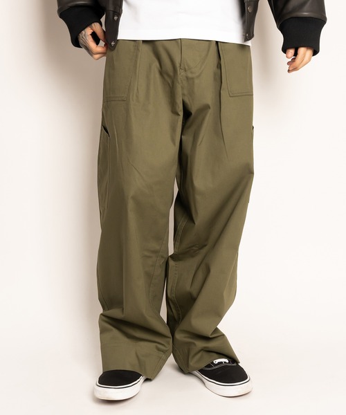 Subciety(サブサエティ)の「US.AIR FORCE tuck baker pants(カーゴパンツ・メンズ・ブラック/グリーン/ベージュ/ネイビー・マルチサイズ)」の15枚目の写真