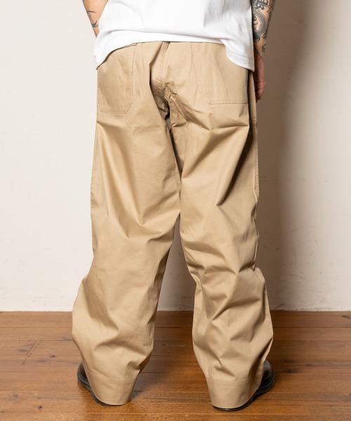 Subciety(サブサエティ)の「US.AIR FORCE tuck baker pants(カーゴパンツ・メンズ・ブラック/グリーン/ベージュ/ネイビー・マルチサイズ)」の9枚目の写真