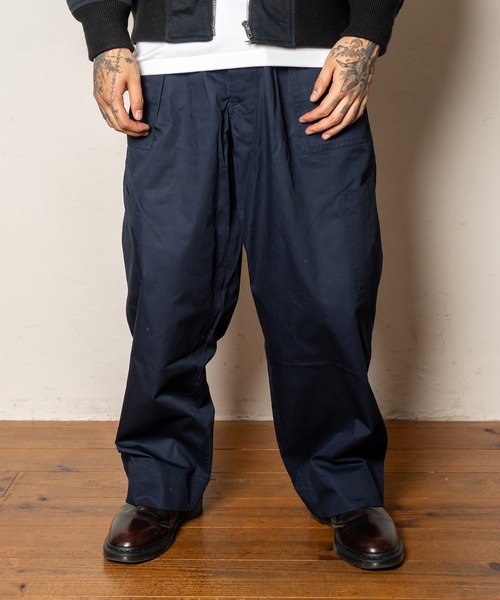 Subciety(サブサエティ)の「US.AIR FORCE tuck baker pants(カーゴパンツ・メンズ・ブラック/グリーン/ベージュ/ネイビー・マルチサイズ)」の7枚目の写真