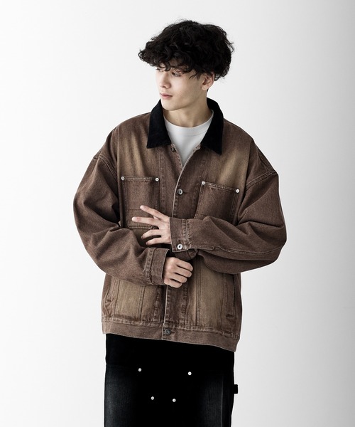 visvim Corduroy jacket カバーオール 後染め スミクロ visvim Corduroy jacket カバーオール 後染め スミクロ