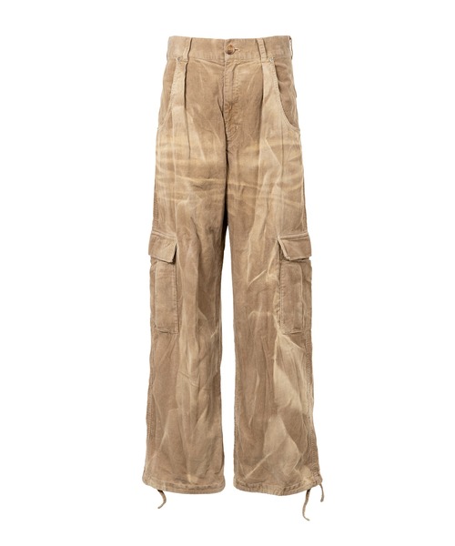 セール】Sun Faded Like Corduroy Fatigue Pants（カーゴパンツ