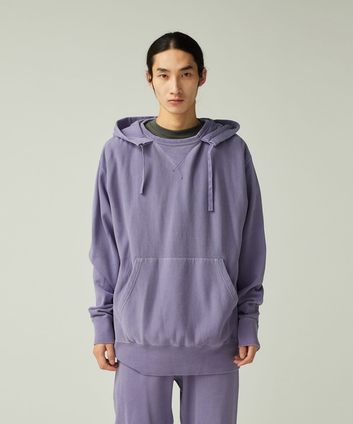 STONE  19aw ガーメントダイパーカー M セール】Snow Peak / Garment Dyed Hoodie ガーメントダイパーカー