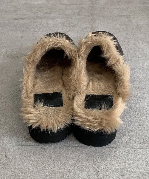 DouDou(ドゥドゥ)の「ファーローファー(ローファー・レディース・ブラック/ブラウン・SMALL/MEDIUM/LARGE)」の17枚目の写真