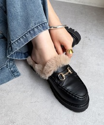 DouDou | ファーローファー(ローファー)