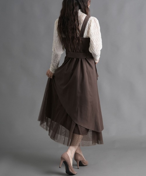 チュール切替ジャンスカ（ジャンパースカート）｜Nohea（ノヘア）の