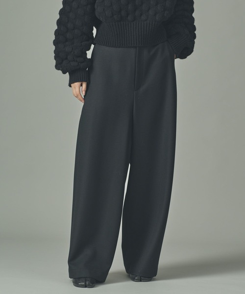Curensology(カレンソロジー)/ウールワイドパンツ（その他パンツ