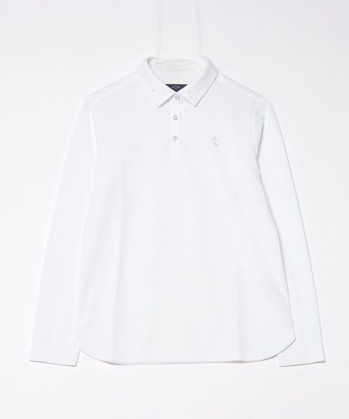 Callaway ホワイト 長袖シャツ キャロウェイ オニカノコ長袖シャツ（シャツ/ブラウス）｜Callaway