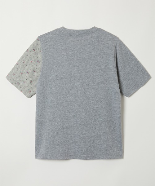 soduk(スドーク)の「flower t-shirt(Tシャツ/カットソー・レディース・グレー/ブラック/ホワイト・ONE SIZE)」の5枚目の写真