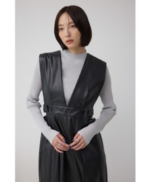 AZUL by moussy（アズールバイマウジー）の「カットアウトマーメーイドジャンパースカート（ジャンパースカート）」