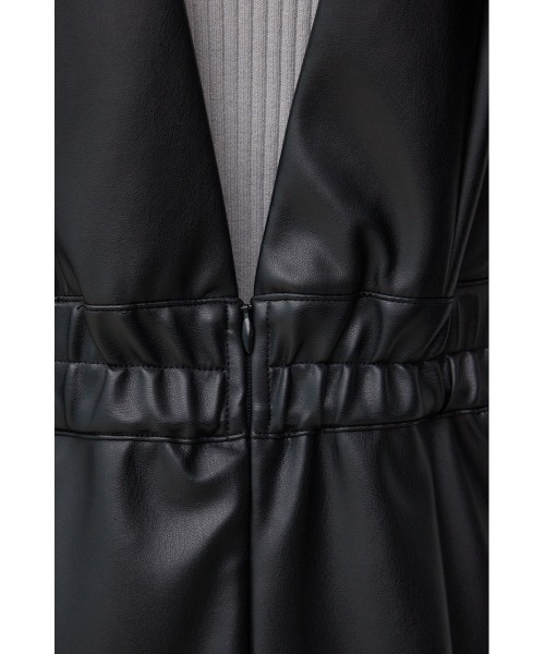 AZUL by moussy（アズールバイマウジー）の「カットアウトマーメーイドジャンパースカート（ジャンパースカート・レディース・ブラック/グレー系その他・SMALL/MEDIUM）」の13枚目の写真