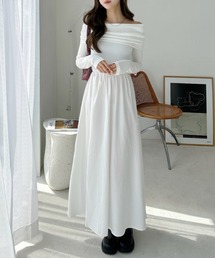 Ada.（エイダ）の「異素材 ドッキング ワンピース（ワンピース）」