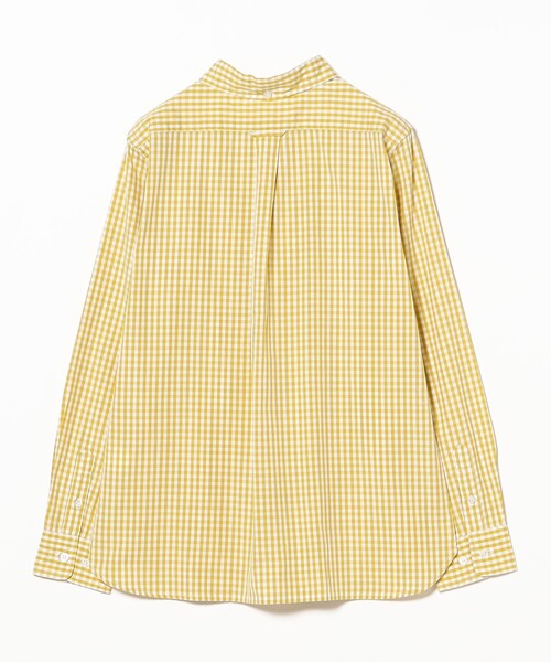 BEAMS BOY（ビームスボーイ）の「100/2 ギンガムチェック ボタンダウン シャツ（シャツ/ブラウス・レディース・ブラック/ネイビー/イエロー/グリーン・2/1/0）」の13枚目の写真