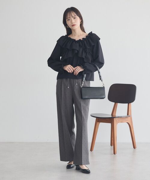 ORiental TRaffic（オリエンタルトラフィック）の「ORiental TRaffic エナメルヒールパンプス（パンプス・レディース・ライトベージュ/ブラック/レッド・35/36/37/38/39）」の5枚目の写真