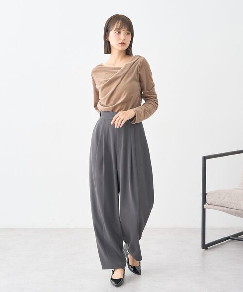 ORiental TRaffic（オリエンタルトラフィック）の「ORiental TRaffic エナメルヒールパンプス（パンプス・レディース・ライトベージュ/ブラック/レッド・35/36/37/38/39）」の6枚目の写真